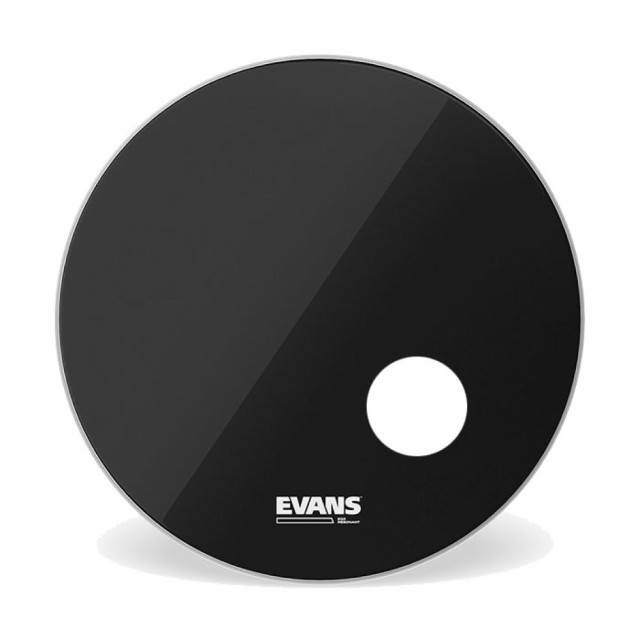 EVANS BD22RB 22” EQ3 Resonant Bass Black バスドラムヘッド