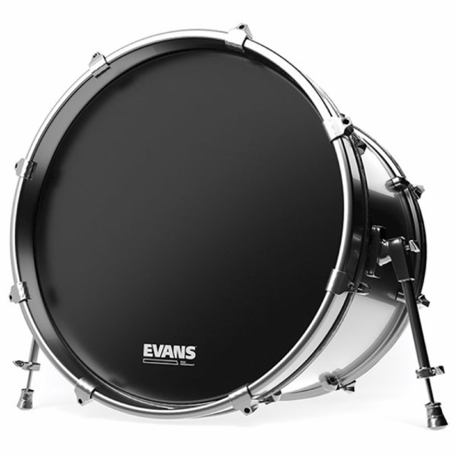 EVANS BD22RB 22” EQ3 Resonant Bass Black バスドラムヘッド