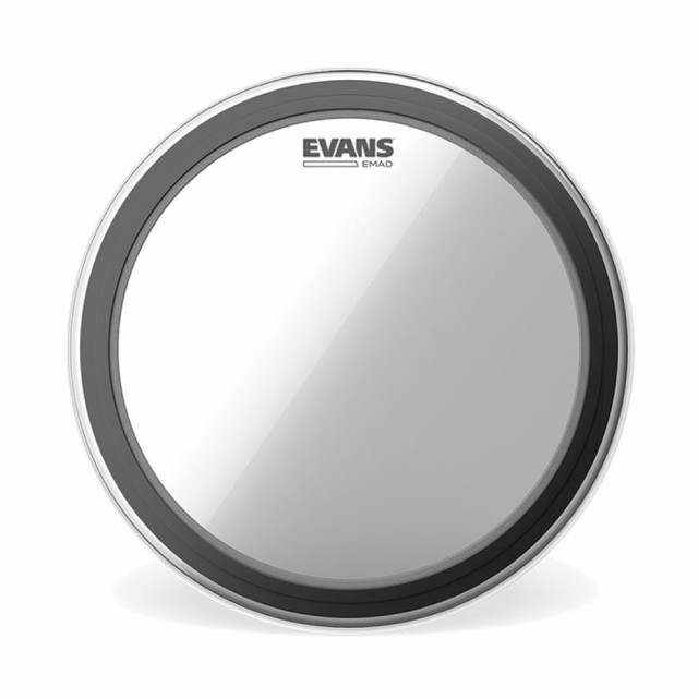 EVANS BD22EMAD 22” EMAD Bass Batter Clear バスドラムヘッド