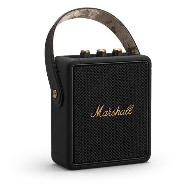 マーシャル MARSHALL Stockwell II Black & Brass Bluetooth ワイヤレススピーカー_2