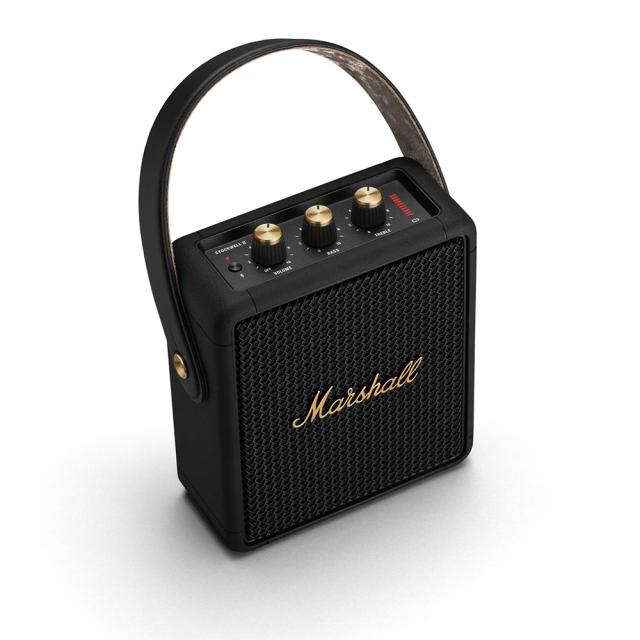 マーシャル MARSHALL Stockwell II Black & Brass Bluetooth ワイヤレススピーカー_3