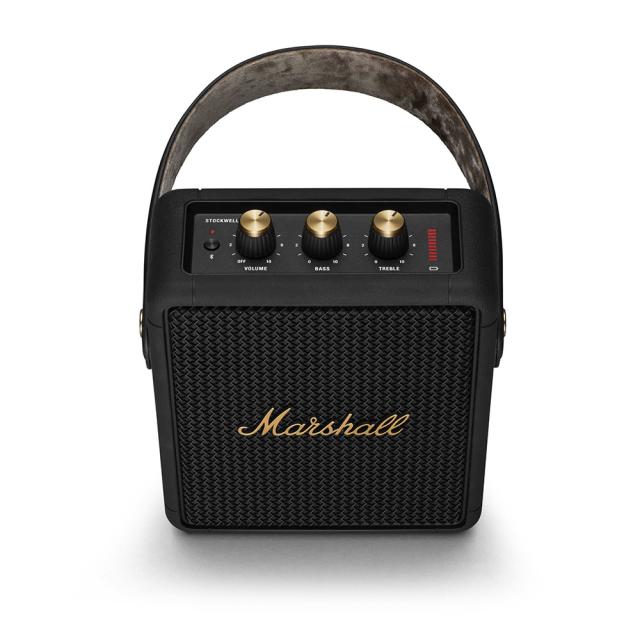 マーシャル MARSHALL Stockwell II Black & Brass Bluetooth ワイヤレススピーカー_4