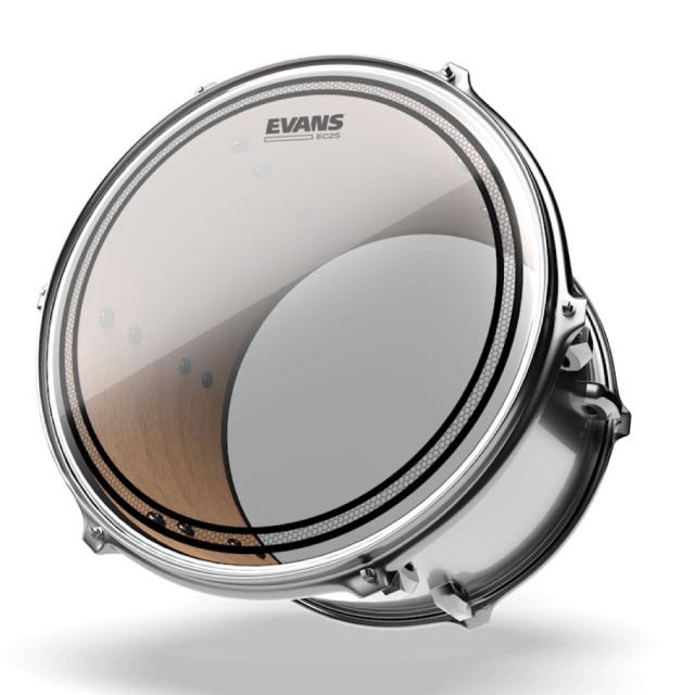 EVANS ETP-EC2SCLR-S EC2 Tom Batter Clear Pack-Standard 12” 13” 16” ドラムヘッドセット_1