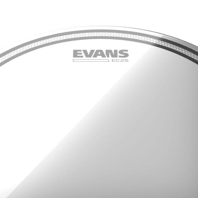 EVANS ETP-EC2SCLR-S EC2 Tom Batter Clear Pack-Standard 12” 13” 16” ドラムヘッドセット_2