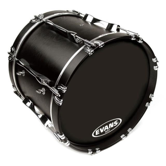 EVANS BD26MX2B 26” MX2 Black Marching Bass Head マーチングバスヘッド_1