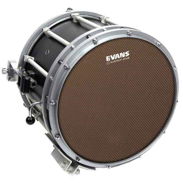 EVANS SB13MSB 13” System Blue Marching Snare Batter マーチングスネアヘッド