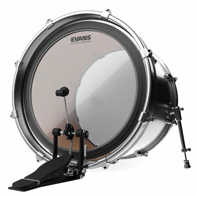 EVANS BD20EMAD2 20” EMAD2 Bass Batter Clear バスドラムヘッド