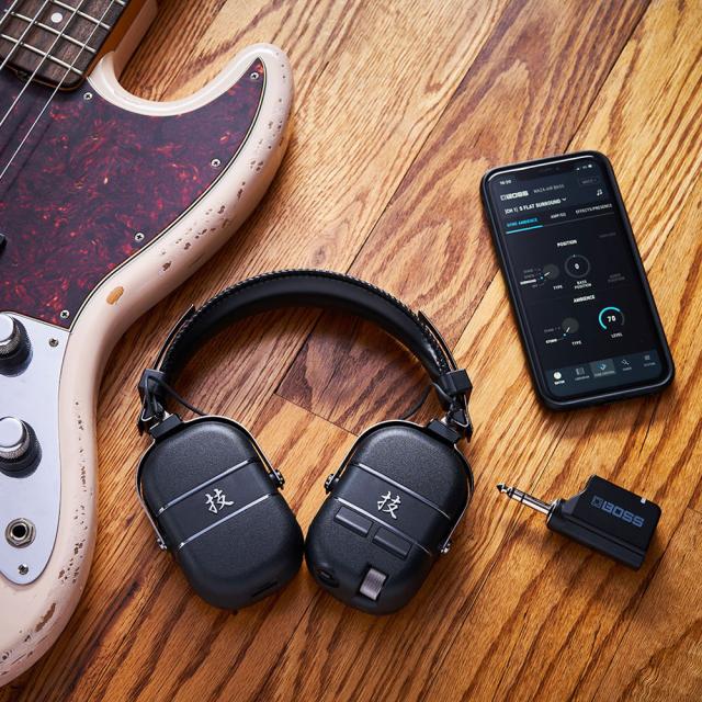 【新品未使用】BOSE WAZA-AIR 海外版 BOSS WAZA-AIR BASS 小型ベースアンプ ワイヤレスシステム ヘッドホン