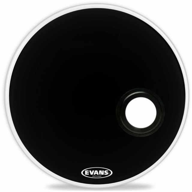 EVANS BD20REMAD EMAD Resonant Black バスドラムヘッド