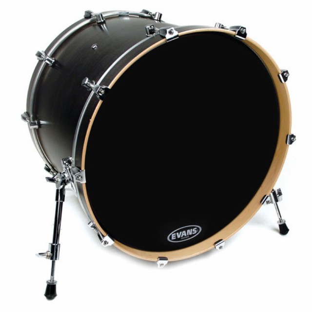 EVANS BD22RBG 22” Resonant Bass Black バスドラムヘッド