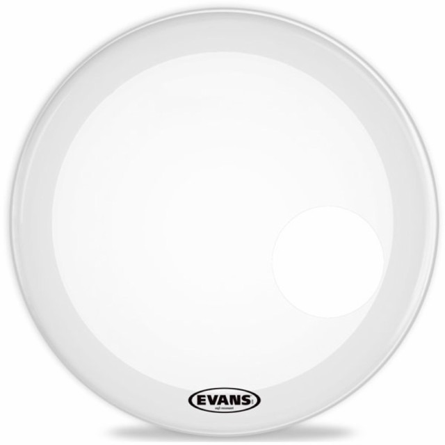 EVANS BD18RGCW EQ3 Resonant Coated White バスドラムヘッド