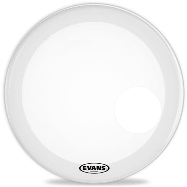 EVANS BD20RGCW EQ3 Resonant Coated White バスドラムヘッド