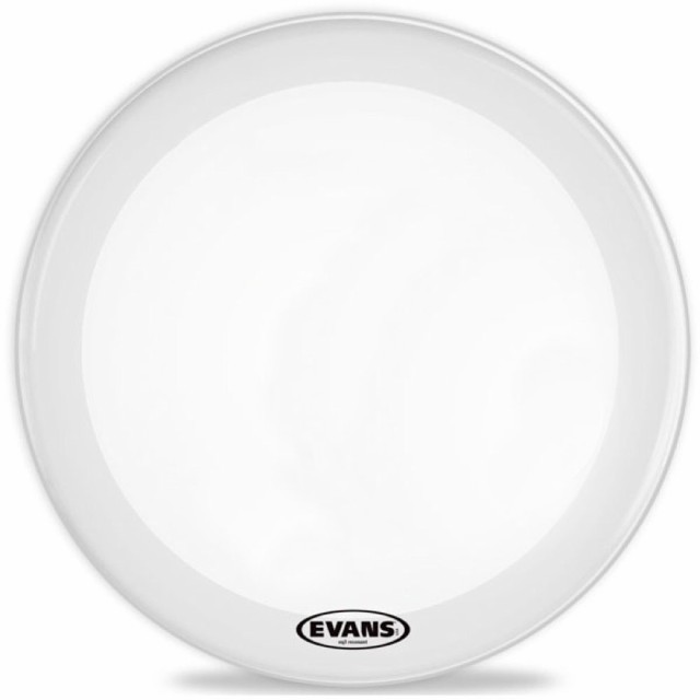 EVANS BD20RGCW-NP EQ3 Resonant Coated White バスドラムヘッド