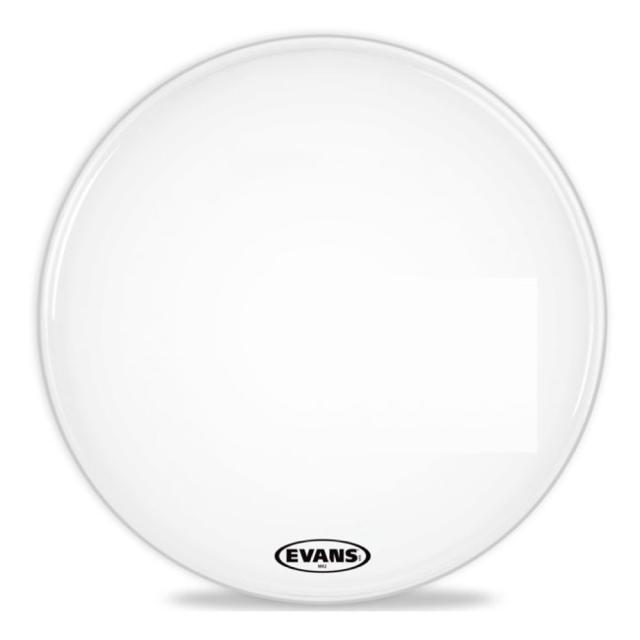 EVANS BD16MX2W 16” MX2 White Marching Bass Head マーチングバスドラムヘッド