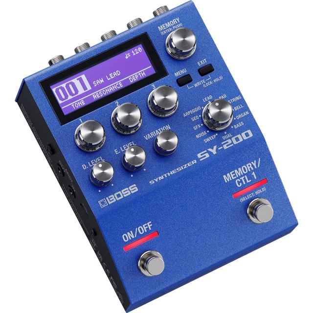 BOSS SY-200 Synthesizer ギターシンセサイザー ギターエフェクター｜詳細画像
