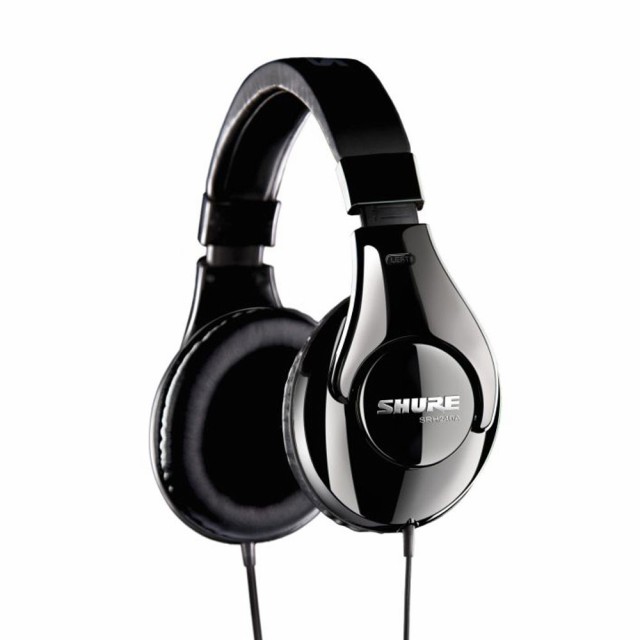 SHURE SRH240A-BK-A 密閉型ヘッドホン - ヘッドホン