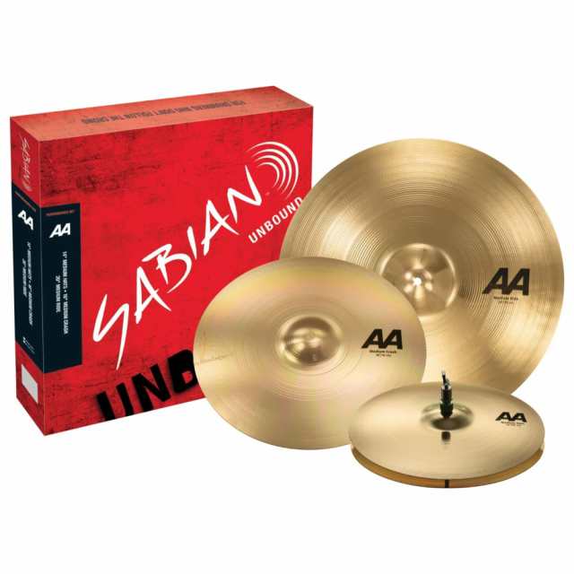 セイビアン シンバル ライド クラッシュ ハイハット セット SABIAN AA-PFSET/M AA Series PERFORMANCE SET Medium シンバルセット