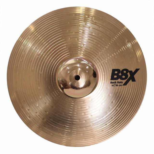 セイビアン シンバル ハイハット トップ 14インチ SABIAN B8X-14TRH B8X ROCK HATS Top 14” ハイハットシンバル トップのみ