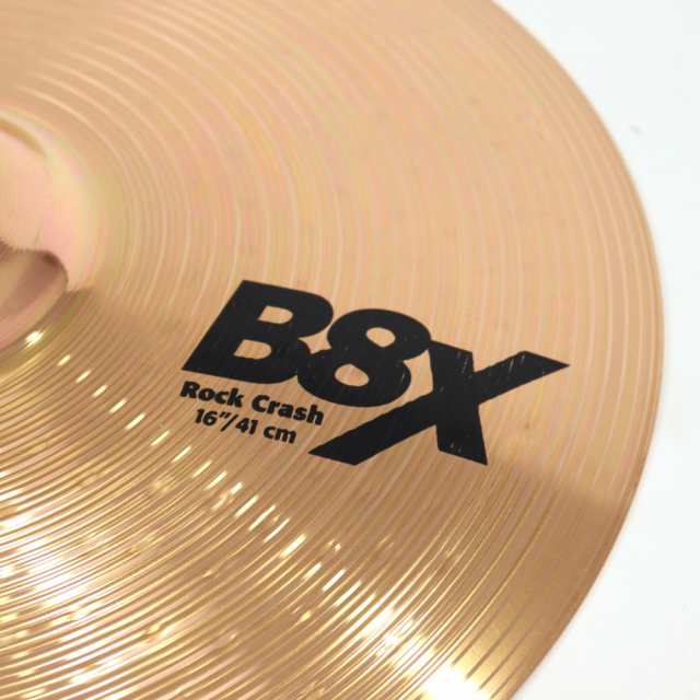 SABIAN セイビアン B8X-16RC/TWP B8X Rock Crash TWIN PACK 16インチ クラッシュシンバル 2枚セット｜au  PAY マーケット