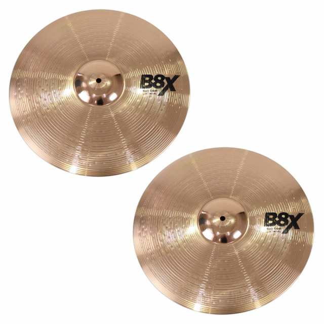 セイビアン シンバル クラッシュ 18インチ 2枚セット SABIAN B8X-18RC