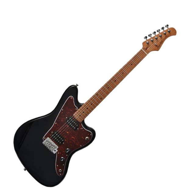 バッカス BACCHUS BJM-3-RSM/M BLK エレキギター