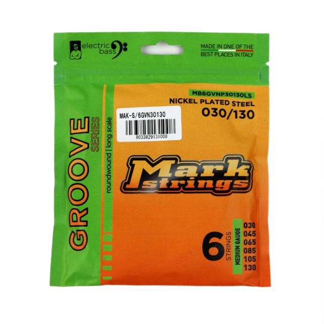 Markbass Strings MAK-S/6GVN30130 GROOVE Series 30-130 6弦ベース弦の通販は 5,220円