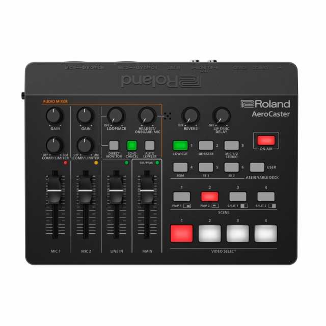 1円〜 Roland V-1HD ビデオスイッチャー ミキサー V-1HD+ VIDEO SWITCHER ローランド 通電OK