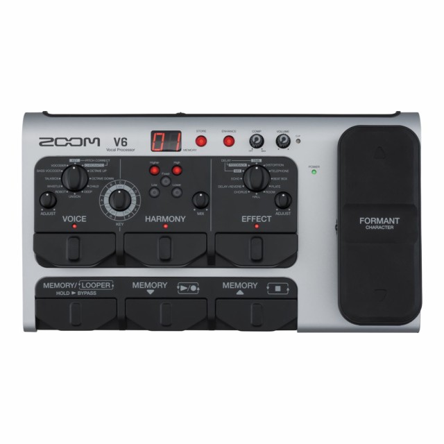 ZOOM V6-SP ボーカル専用プロセッサー エフェクターの通販は