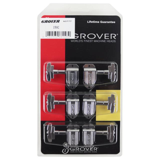 GROVER INPERIAL 150C ギターペグ 6個セット シルバー GROVER INPERIAL