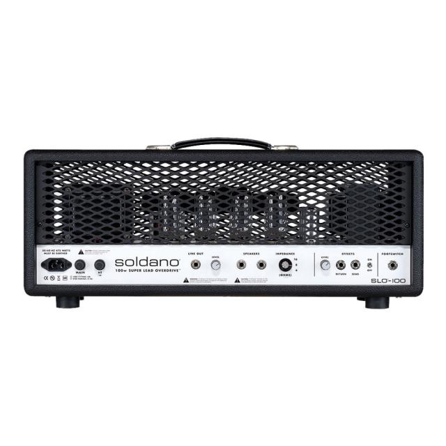 Soldano SLO-100 Classic Head Black Tolex Metal Grille 100W ギターアンプヘッド_1