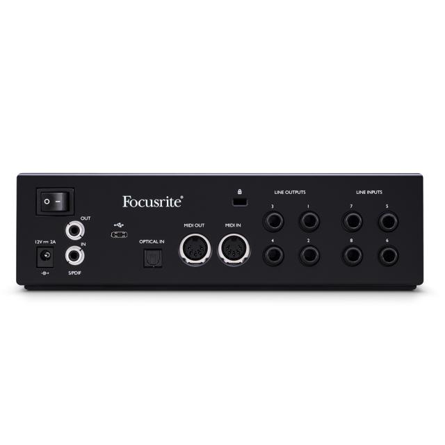 FOCUSRITE Clarett+ 4Pre 18-in 8-out Audio-Interface オーディオインターフェイス_3