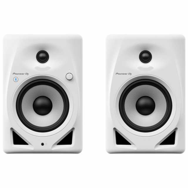 Pioneer DJ DM-50D-BT-W White Bluetooth搭載 パワードモニタースピーカー 1ペア（2台） ホワイト 白