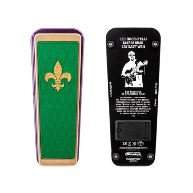 JIM DUNLOP LN95 LEO NOCENTELLI CRY BABY MARDI GRAS WAH ワウ ギター