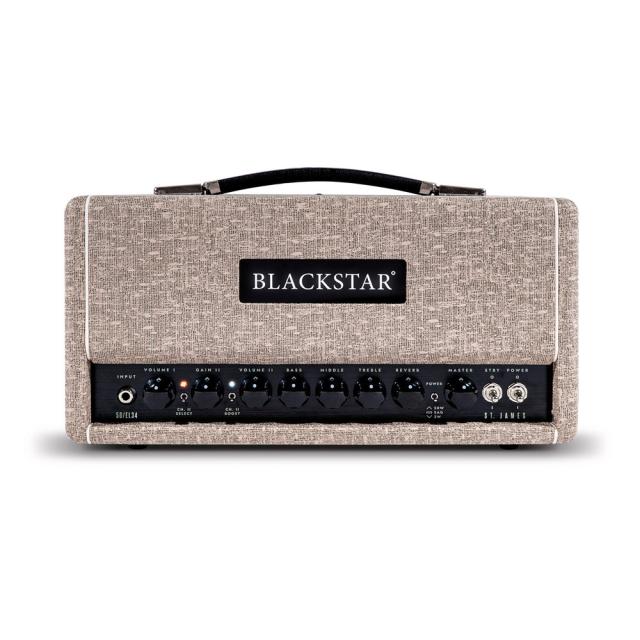 ブラックスター BLACKSTAR ST.JAMES 50 EL34H 超軽量 真空管アンプ EL34管 50Wヘッド ギターアンプ ヘッド