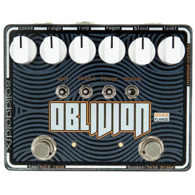 SolidGoldFX Oblivion Quad Flanger フランジャー ギターエフェクターの通販は