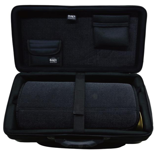bags EF2TRFH M-BLK METALLIC COLOR トランペット&フリューゲルホルン用ファイバーケース_2
