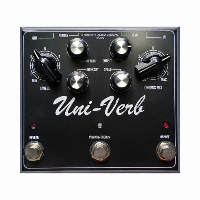 J Rockett Audio Designs (JRAD) Uni-Verb ビブラート コーラス リバーブ ギターエフェクター