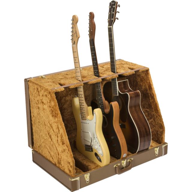 フェンダー Fender Classic Series Case Stand 5 Guitar Brown 5本立て ギタースタンド