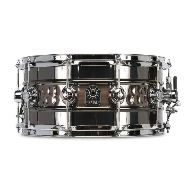 NATAL SD-BHC-BC47 Beaded Hammered Steel 14” × 7” スネア