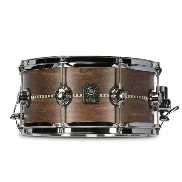 NATAL S-TW-S365-IWS Tulipwood Snare w/Inlay Satin 13” x 6.5” スネアドラム スネア