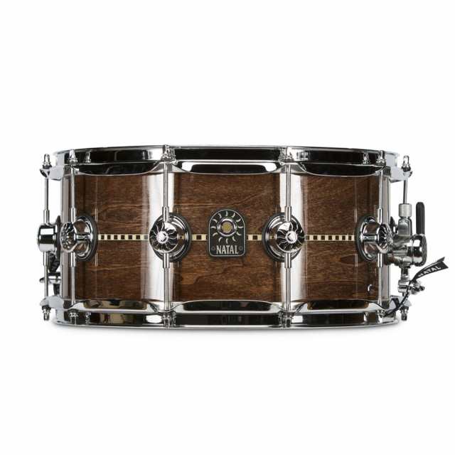 NATAL S-TW-S465-IWG Tulipwood Snare w/Inlay Gloss 14” x 6.5” スネアドラム