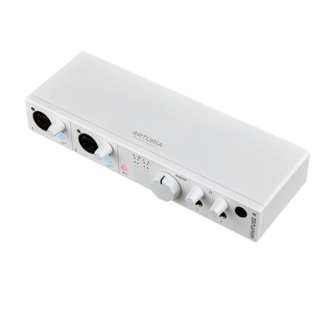 ARTURIA MINIFUSE 4 WHITE オーディオインターフェイス ミニフューズ_1