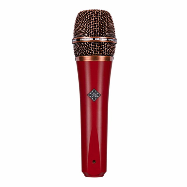 TELEFUNKEN M80 Custom Shop レッド/カッパー ダイナミックマイク