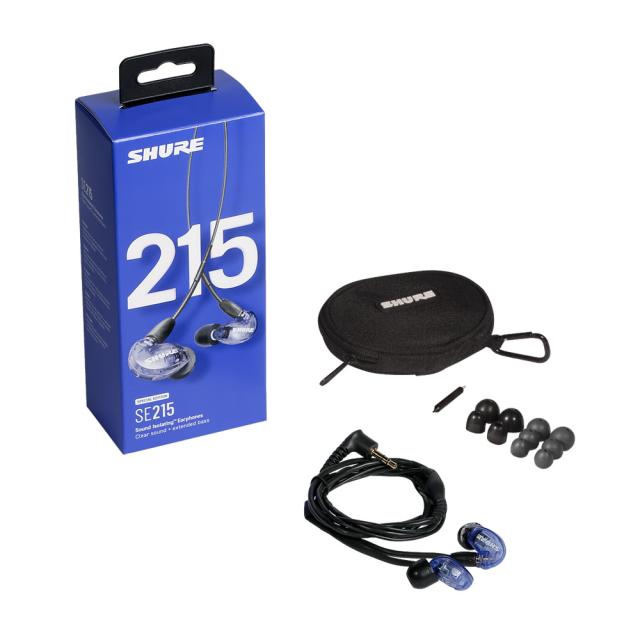 SHURE SE215SPE-PL-A Special Edition Purple 高遮音性イヤホン パープル イヤモニ イヤモニ型イヤホン_1