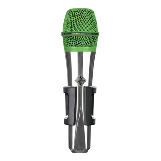 TELEFUNKEN M80 Custom Shop クローム/グリーン ダイナミックマイク