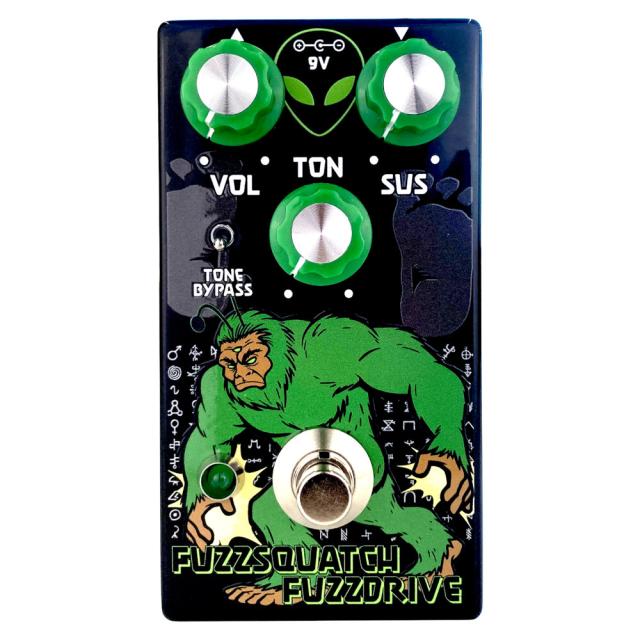 Interstellar Audio Machines Fuzzsquatch Fuzzdrive ファズ ギター