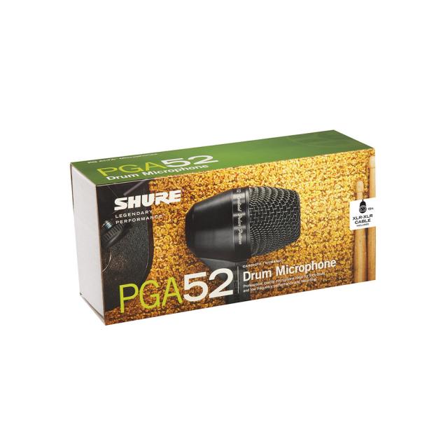 SHURE PGA52 ドラムマイク Amazon.com: Shure PGA52 Dynamic Microphone - with Cardioid