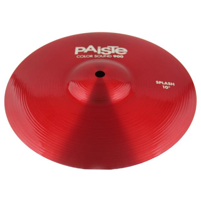 パイステ スプラッシュシンバル 10インチ Color Sound 900 Red Splash 