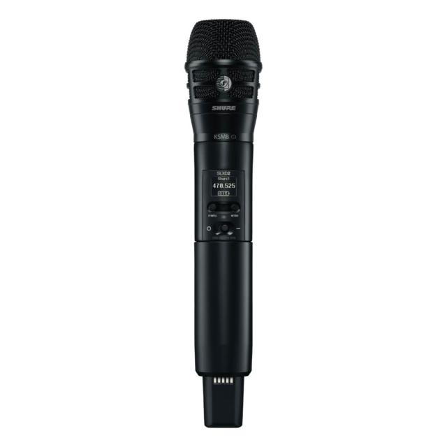SHURE シュア SLXD2/K8B=-JB ハンドヘルド型送信機 ワイヤレスマイク B帯