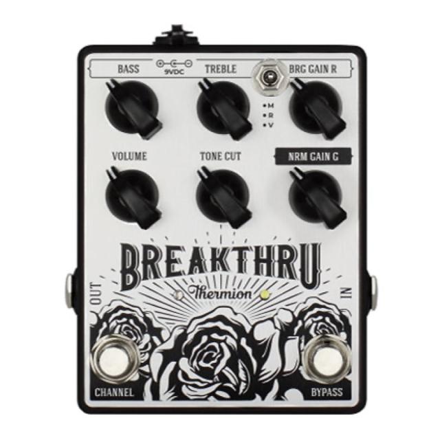 Thermion BREAKTHRU サーミオン ブレイクスルー デュアルチャンネルプリアンプ オーバードライブ ギターエフェクターの通販は 20,625円